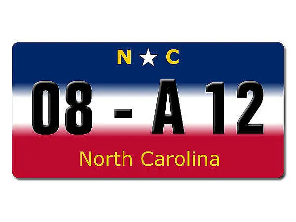 Bild von   north carolina usa dekoschildjpg | Individuelle 🎁 persönliche 🎁 personalisierte Geschenke bedruckt ▪ bestickt ▪ graviert