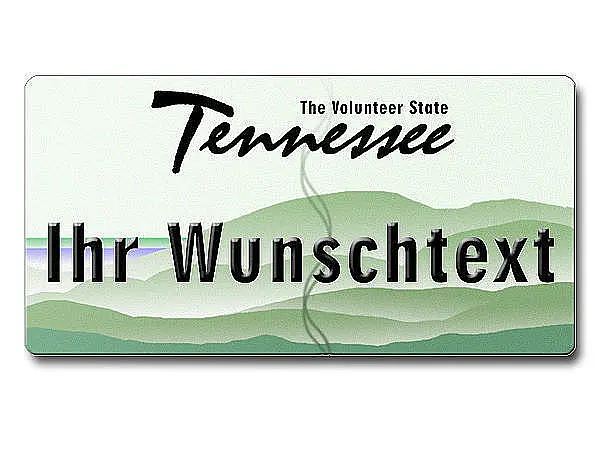 Bild von   tennessee usa dekoschild mit wjpg | Individuelle 🎁 persönliche 🎁 personalisierte Geschenke bedruckt ▪ bestickt ▪ graviert