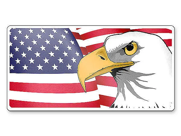 Bild von   schild adler die amerikaniscjpg | Individuelle 🎁 persönliche 🎁 personalisierte Geschenke bedruckt ▪ bestickt ▪ graviert
