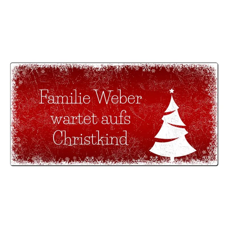 Bild von   weihnachtsdeko schneefloeckchejpg | Individuelle 🎁 persönliche 🎁 personalisierte Geschenke bedruckt ▪ bestickt ▪ graviert