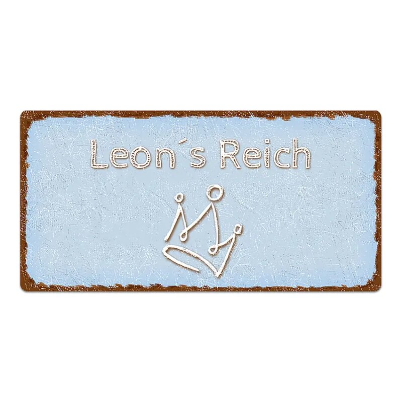 Bild von   dekoschild mit name oder wunscjpg | Individuelle 🎁 persönliche 🎁 personalisierte Geschenke bedruckt ▪ bestickt ▪ graviert