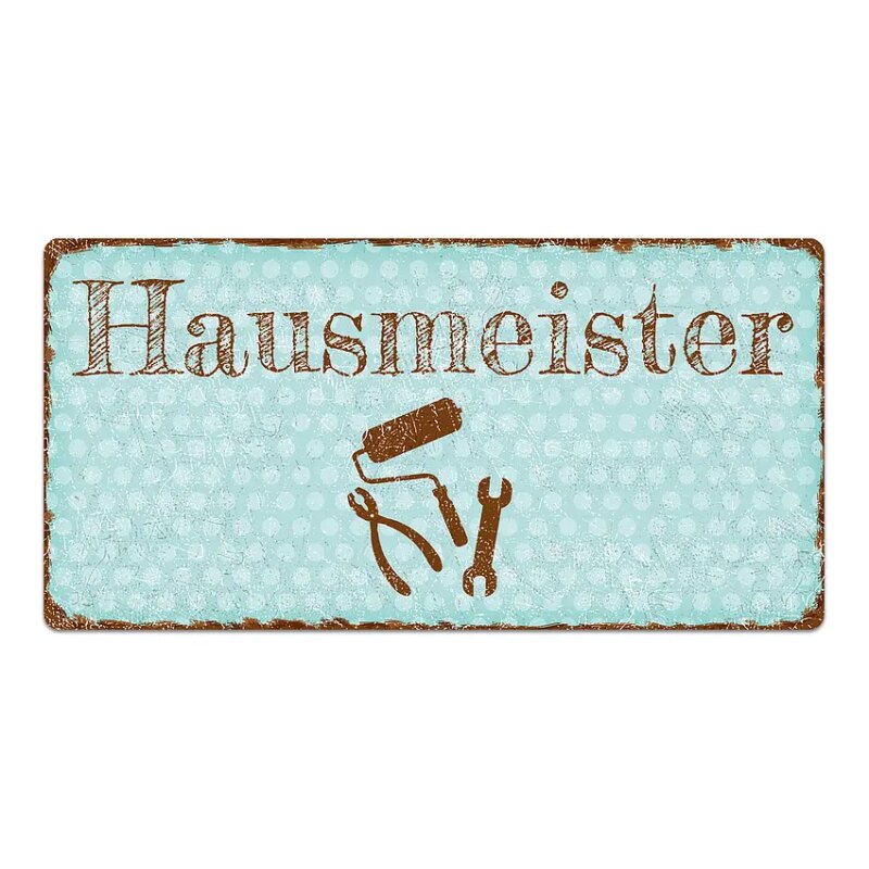 Bild von   vintage tuerschild puenktchenjpg | Individuelle 🎁 persönliche 🎁 personalisierte Geschenke bedruckt ▪ bestickt ▪ graviert
