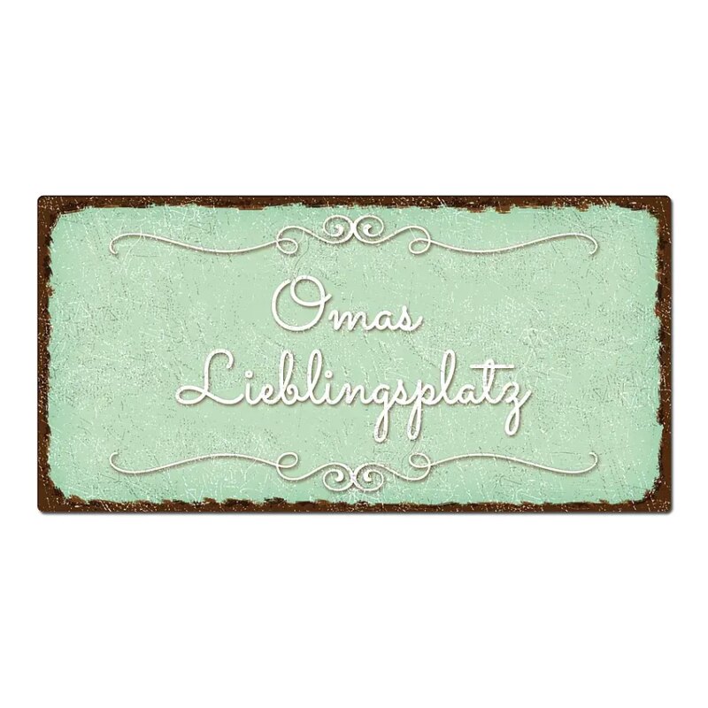 Bild von   dekoschild im vintagestyle mitjpg | Individuelle 🎁 persönliche 🎁 personalisierte Geschenke bedruckt ▪ bestickt ▪ graviert