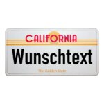 Bild von   california kalifornien nummejpg | Individuelle 🎁 persönliche 🎁 personalisierte Geschenke bedruckt ▪ bestickt ▪ graviert