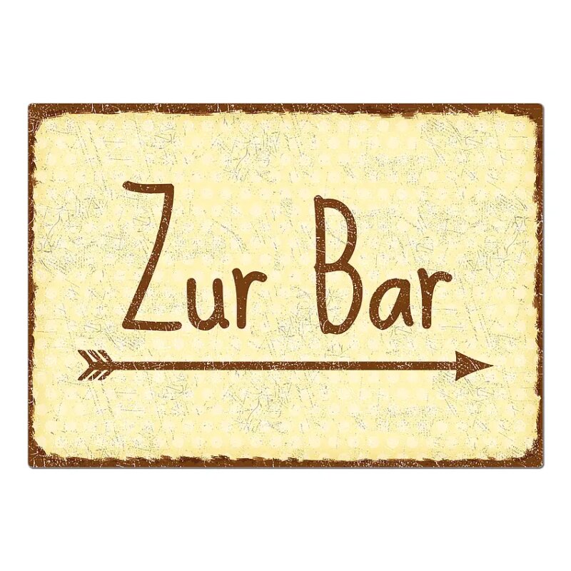 Bild von   vintageschild puenktchen mit wjpg | Individuelle 🎁 persönliche 🎁 personalisierte Geschenke bedruckt ▪ bestickt ▪ graviert