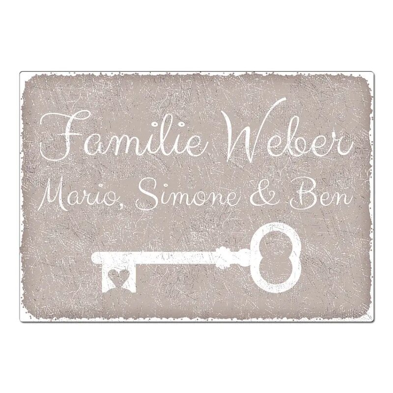 Bild von   tuerschild mit wunschtext a tjpg | Individuelle 🎁 persönliche 🎁 personalisierte Geschenke bedruckt ▪ bestickt ▪ graviert