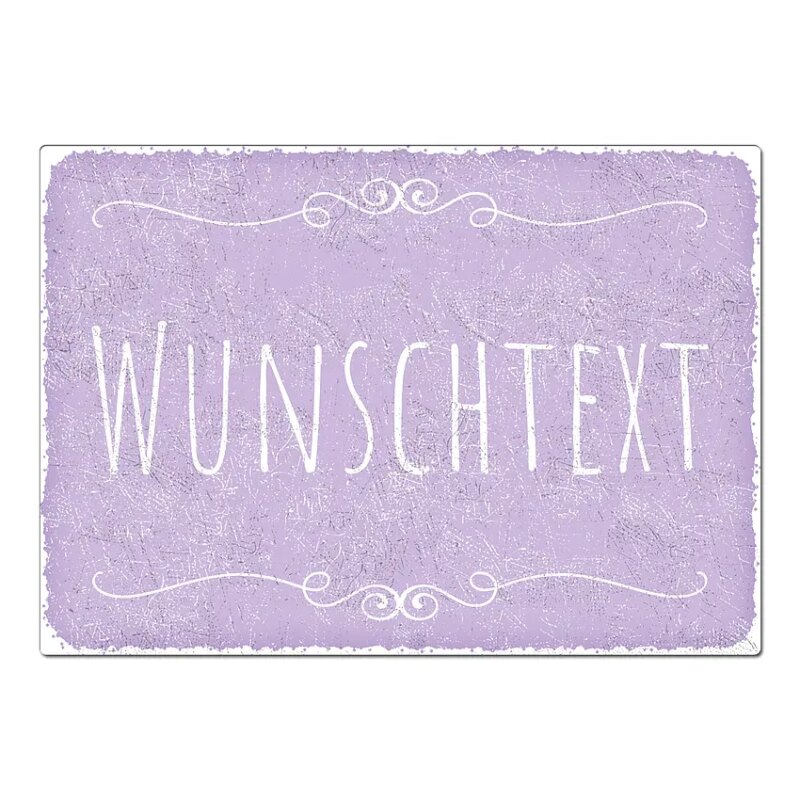 Bild von   tuerschild mit wunschtext a vjpg | Individuelle 🎁 persönliche 🎁 personalisierte Geschenke bedruckt ▪ bestickt ▪ graviert