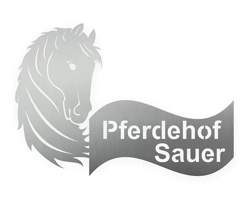 Bild von   werbeschild fuer den reiterhofjpg | Individuelle 🎁 persönliche 🎁 personalisierte Geschenke bedruckt ▪ bestickt ▪ graviert