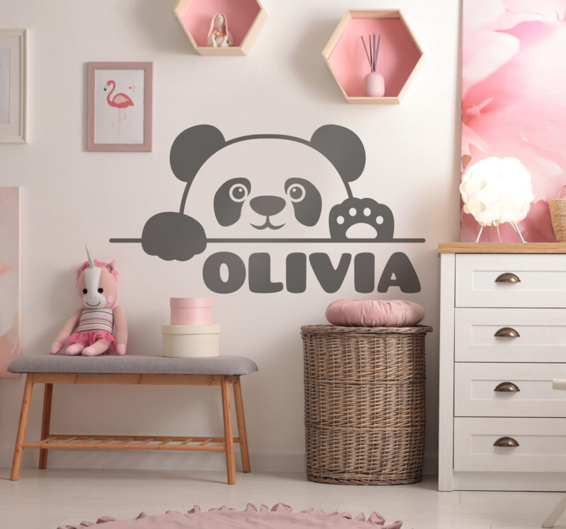 Bild von   sticker baby spaehte baby pandjpg | Individuelle 🎁 persönliche 🎁 personalisierte Geschenke bedruckt ▪ bestickt ▪ graviert