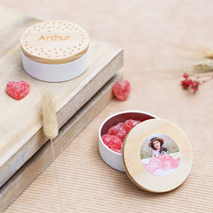 Bild von   geschenkdose mit graviertem hojpg | Individuelle 🎁 persönliche 🎁 personalisierte Geschenke bedruckt ▪ bestickt ▪ graviert
