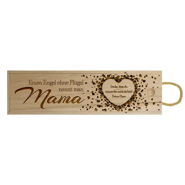 Bild von   weinbox mit gravur fuer die majpg | Individuelle 🎁 persönliche 🎁 personalisierte Geschenke bedruckt ▪ bestickt ▪ graviert