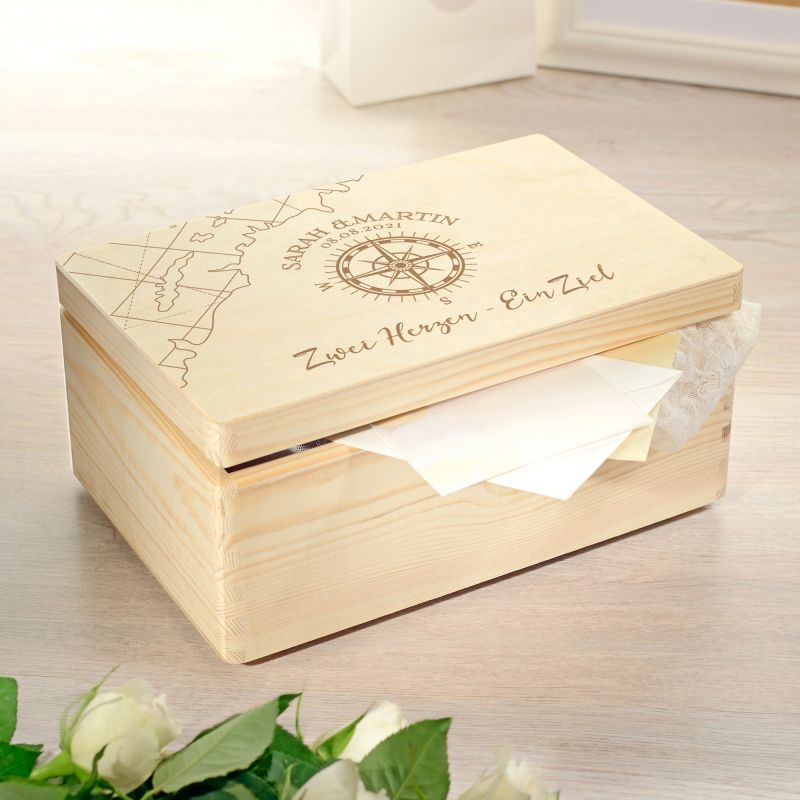Bild von   erinnerungsbox mit gravur kojpg | Individuelle 🎁 persönliche 🎁 personalisierte Geschenke bedruckt ▪ bestickt ▪ graviert