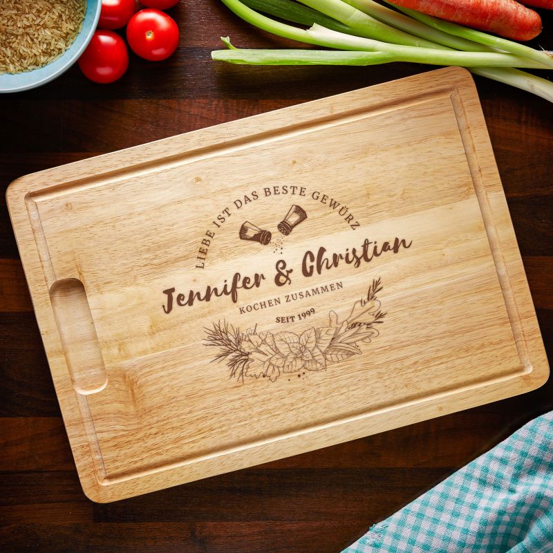 Bild von   personalisiertes schneidebrettjpg | Individuelle 🎁 persönliche 🎁 personalisierte Geschenke bedruckt ▪ bestickt ▪ graviert
