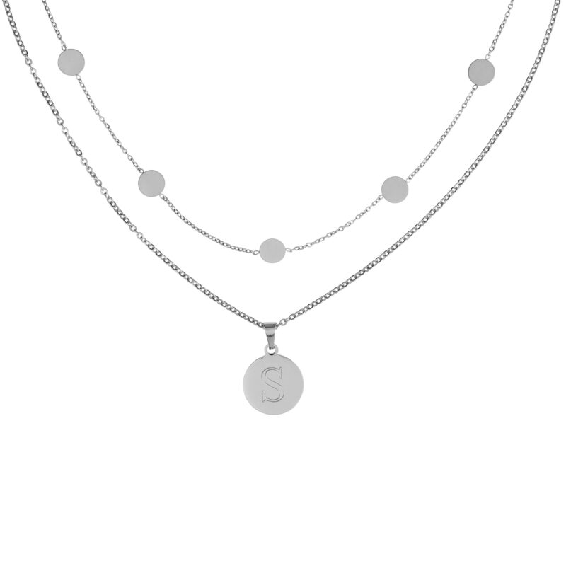 Bild von   set layering kette und halskjpg | Individuelle 🎁 persönliche 🎁 personalisierte Geschenke bedruckt ▪ bestickt ▪ graviert