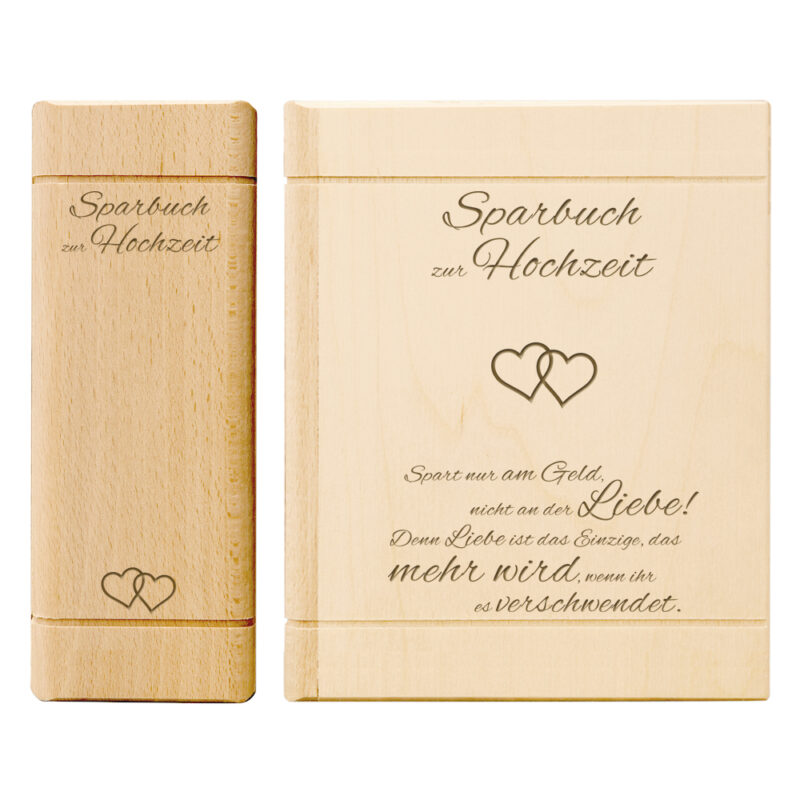 Bild von   spardose buch aus holz zur hocjpg | Individuelle 🎁 persönliche 🎁 personalisierte Geschenke bedruckt ▪ bestickt ▪ graviert