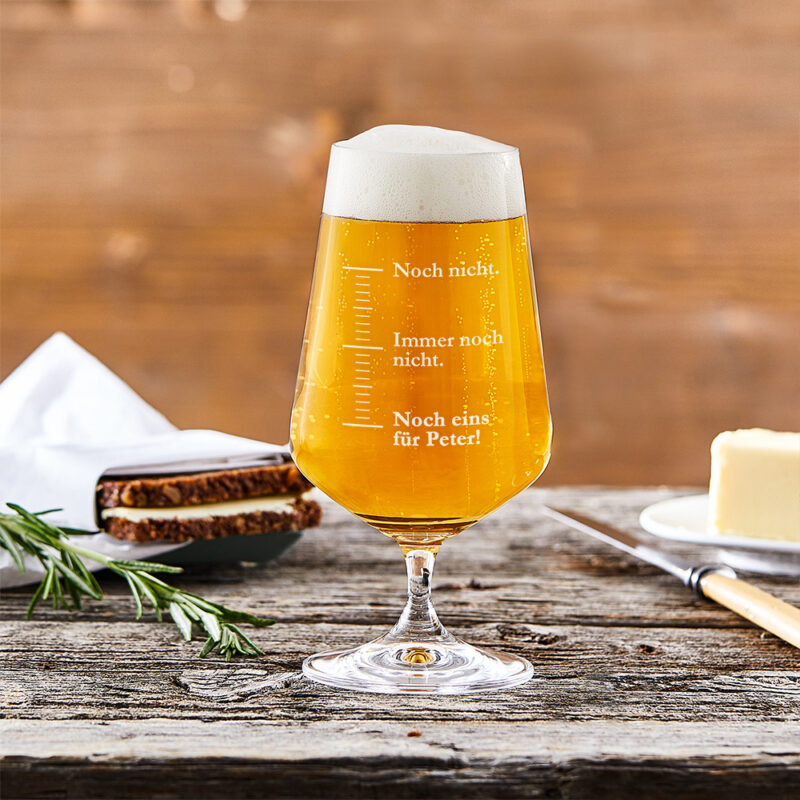 Bild von   bierglas mit gravur masseinheijpg | Individuelle 🎁 persönliche 🎁 personalisierte Geschenke bedruckt ▪ bestickt ▪ graviert