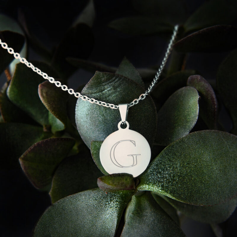 Bild von   kette mit gravur kleiner runjpg | Individuelle 🎁 persönliche 🎁 personalisierte Geschenke bedruckt ▪ bestickt ▪ graviert