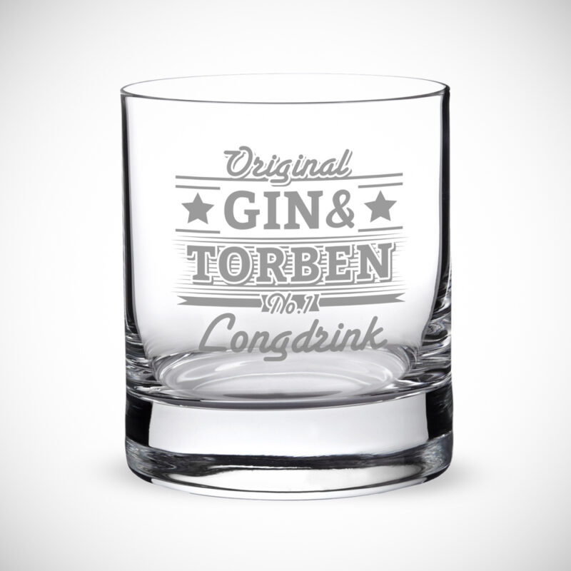 Bild von   ginglas mit gravur gin undjpg | Individuelle 🎁 persönliche 🎁 personalisierte Geschenke bedruckt ▪ bestickt ▪ graviert