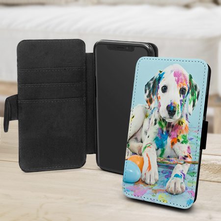 iPhone 12 Pro Flip-Case selbst gestalten mit eigenem Foto - Hochformat - Ohne Vorlage gestalten