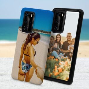 Huawei P40 Pro Design-Hülle selbst gestalten mit eigenem Foto - Hochformat - Ohne Vorlage gestalten