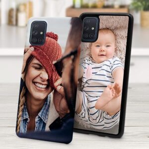 Galaxy A71 5G Design-Hülle selbst gestalten mit eigenem Foto - Hochformat - Ohne Vorlage gestalten