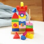 Bild von   stapel und steckspiel schlossjpg | Individuelle 🎁 persönliche 🎁 personalisierte Geschenke bedruckt ▪ bestickt ▪ graviert