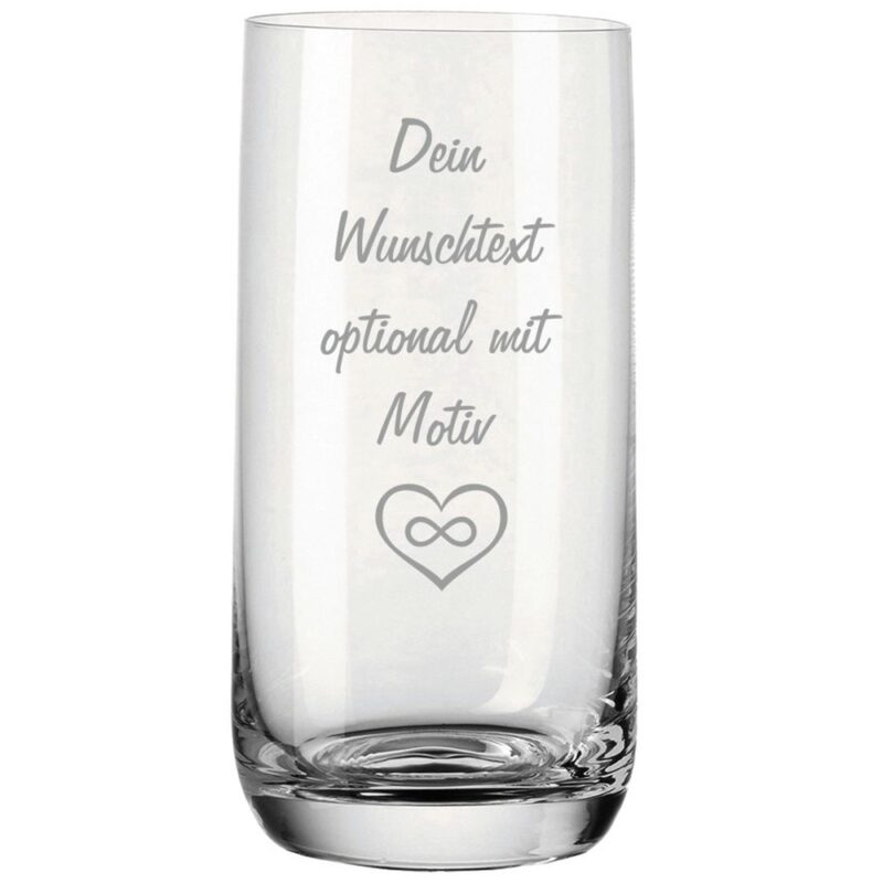 Bild von   trinkglas von leonardo mit deijpg | Individuelle 🎁 persönliche 🎁 personalisierte Geschenke bedruckt ▪ bestickt ▪ graviert