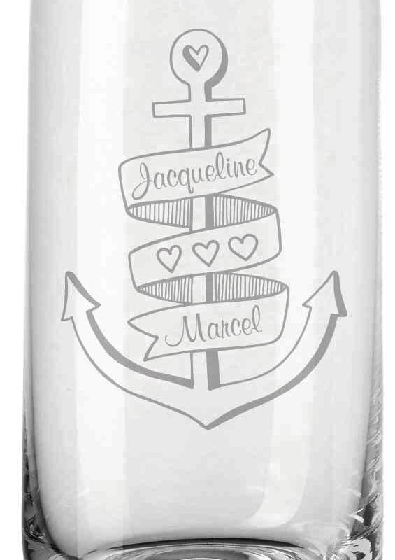 Bild von   trinkglas von leonardo mit deijpg | Individuelle 🎁 persönliche 🎁 personalisierte Geschenke bedruckt ▪ bestickt ▪ graviert