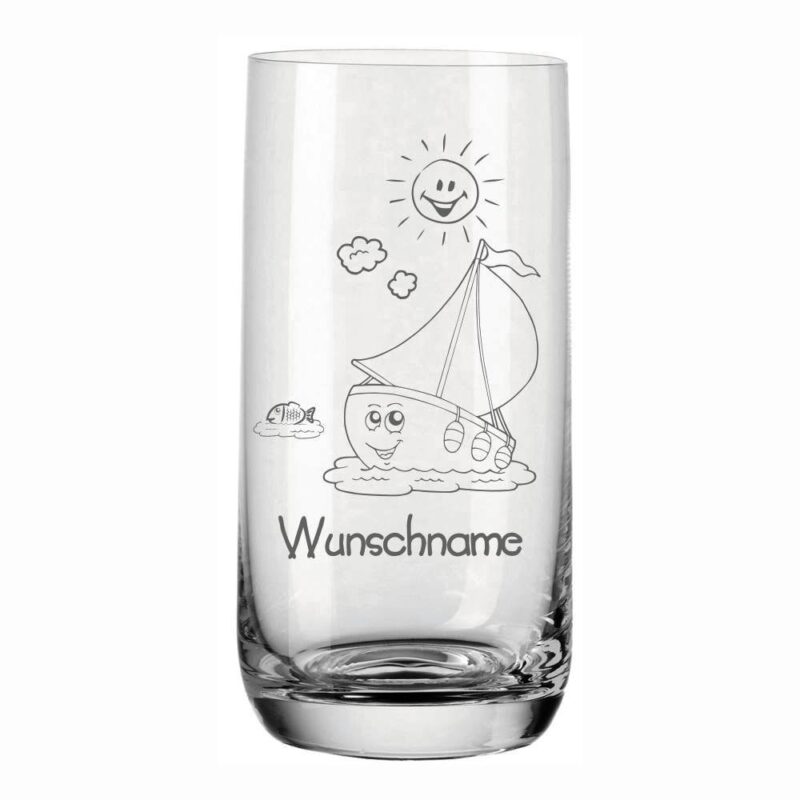 Bild von   trinkglas fuer kinder mit namejpg | Individuelle 🎁 persönliche 🎁 personalisierte Geschenke bedruckt ▪ bestickt ▪ graviert