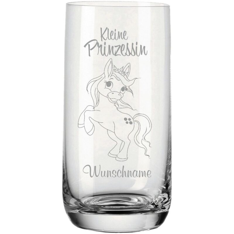 Bild von   trinkglas kleine prinzessin mijpg | Individuelle 🎁 persönliche 🎁 personalisierte Geschenke bedruckt ▪ bestickt ▪ graviert
