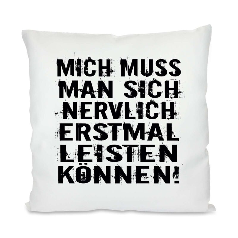 Bild von   kissen mit motiv modell leistjpg | Individuelle 🎁 persönliche 🎁 personalisierte Geschenke bedruckt ▪ bestickt ▪ graviert