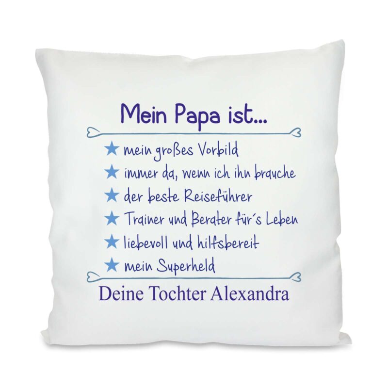 Bild von   kissen mit motiv modell meinjpg | Individuelle 🎁 persönliche 🎁 personalisierte Geschenke bedruckt ▪ bestickt ▪ graviert