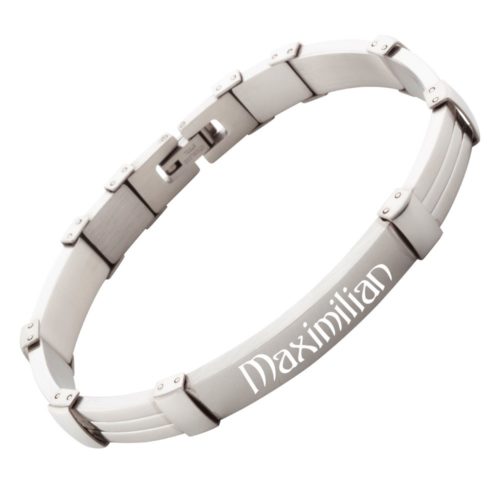Armband mit Gravur Edelstahl AG-007