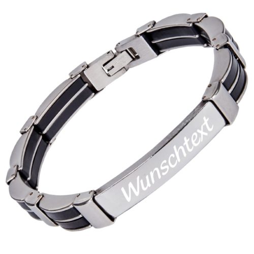 Armband mit Gravur Edelstahl AG-071
