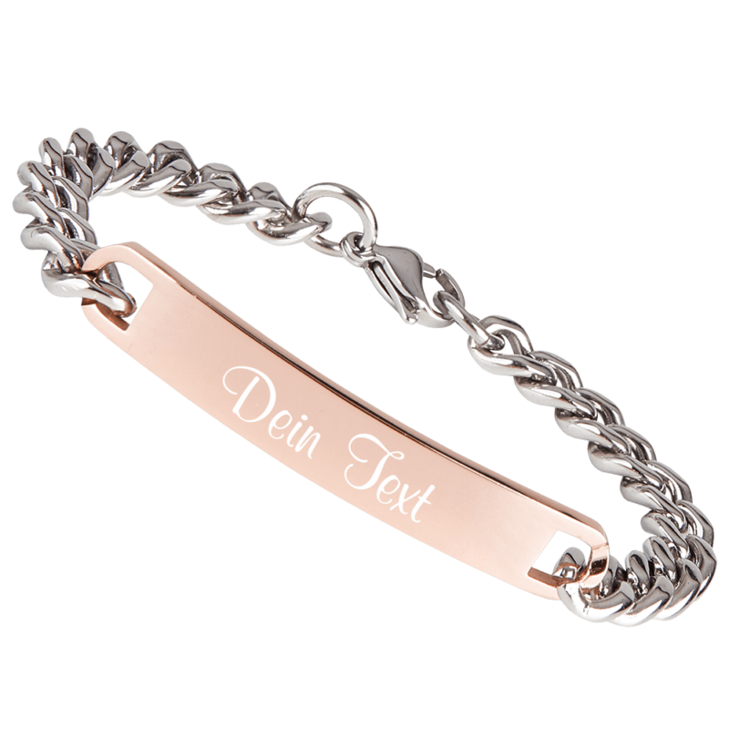 Bild von   panzer armband mit gravur edelpng | Individuelle 🎁 persönliche 🎁 personalisierte Geschenke bedruckt ▪ bestickt ▪ graviert