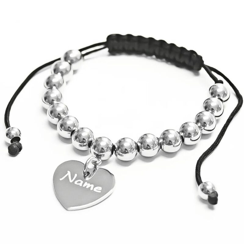 Bild von   shamballa armband mit gravur ejpg | Individuelle 🎁 persönliche 🎁 personalisierte Geschenke bedruckt ▪ bestickt ▪ graviert