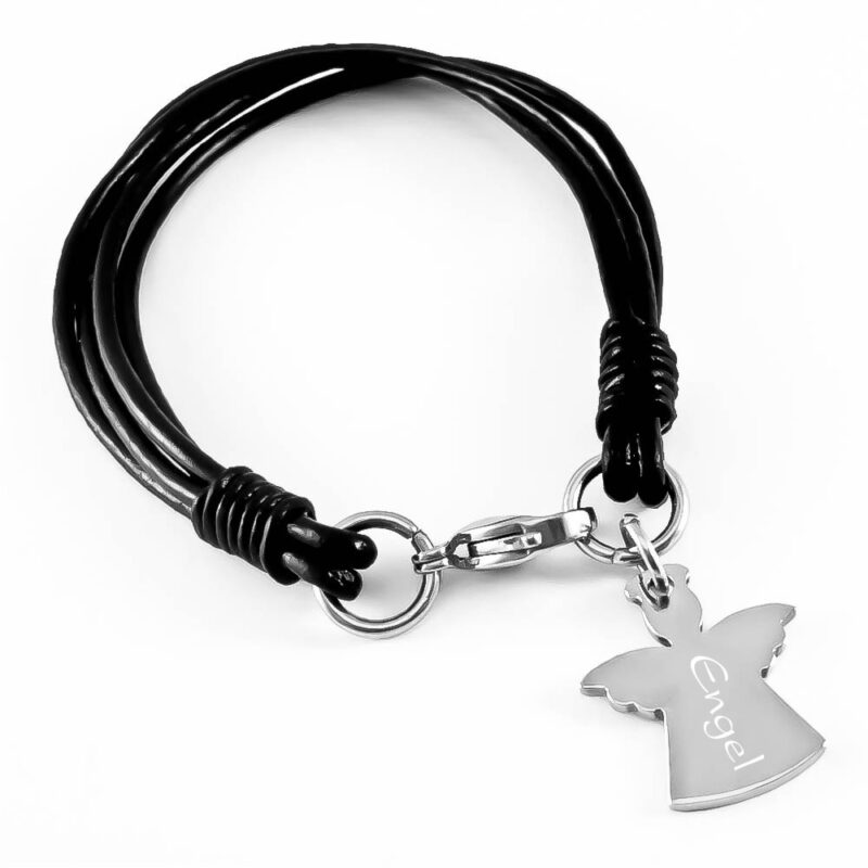 Bild von   leder armband mit gravur schutjpg | Individuelle 🎁 persönliche 🎁 personalisierte Geschenke bedruckt ▪ bestickt ▪ graviert
