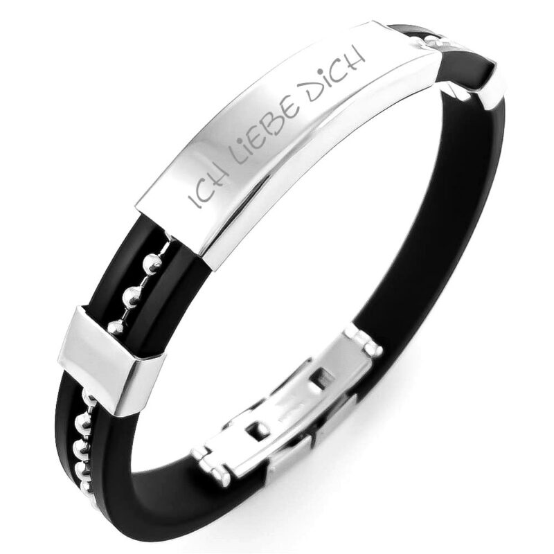 Bild von   armband mit gravur kautschuk zjpg | Individuelle 🎁 persönliche 🎁 personalisierte Geschenke bedruckt ▪ bestickt ▪ graviert