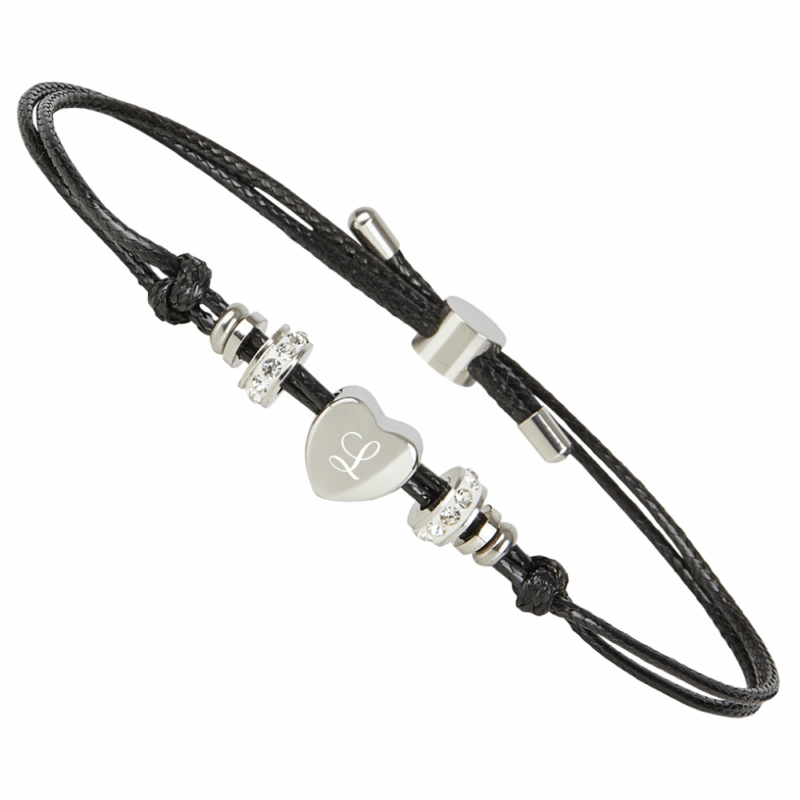 Bild von   zugarmband mit gravur herz mitpng | Individuelle 🎁 persönliche 🎁 personalisierte Geschenke bedruckt ▪ bestickt ▪ graviert