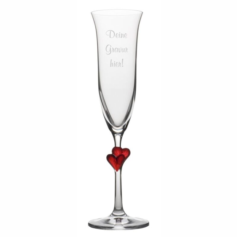 Bild von   stoelzle sektglas lamour rotjpg | Individuelle 🎁 persönliche 🎁 personalisierte Geschenke bedruckt ▪ bestickt ▪ graviert
