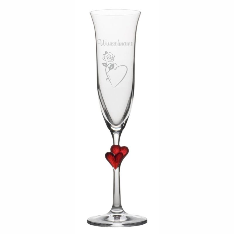 Bild von   stoelzle sektglas lamour rotjpg | Individuelle 🎁 persönliche 🎁 personalisierte Geschenke bedruckt ▪ bestickt ▪ graviert