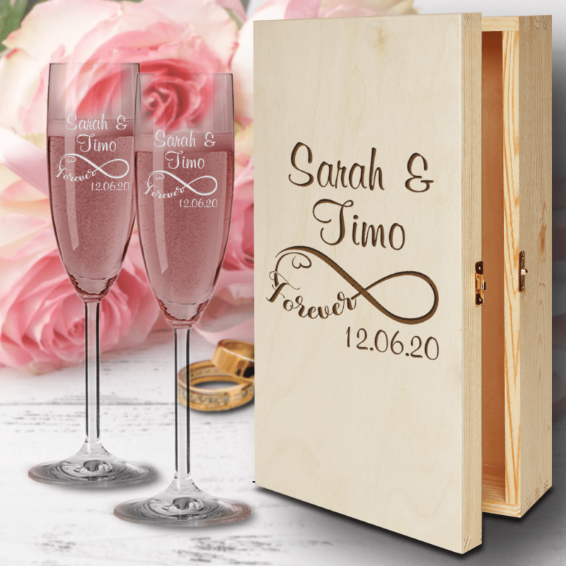 Bild von   sektglaeser set leonardo mit gpng | Individuelle 🎁 persönliche 🎁 personalisierte Geschenke bedruckt ▪ bestickt ▪ graviert