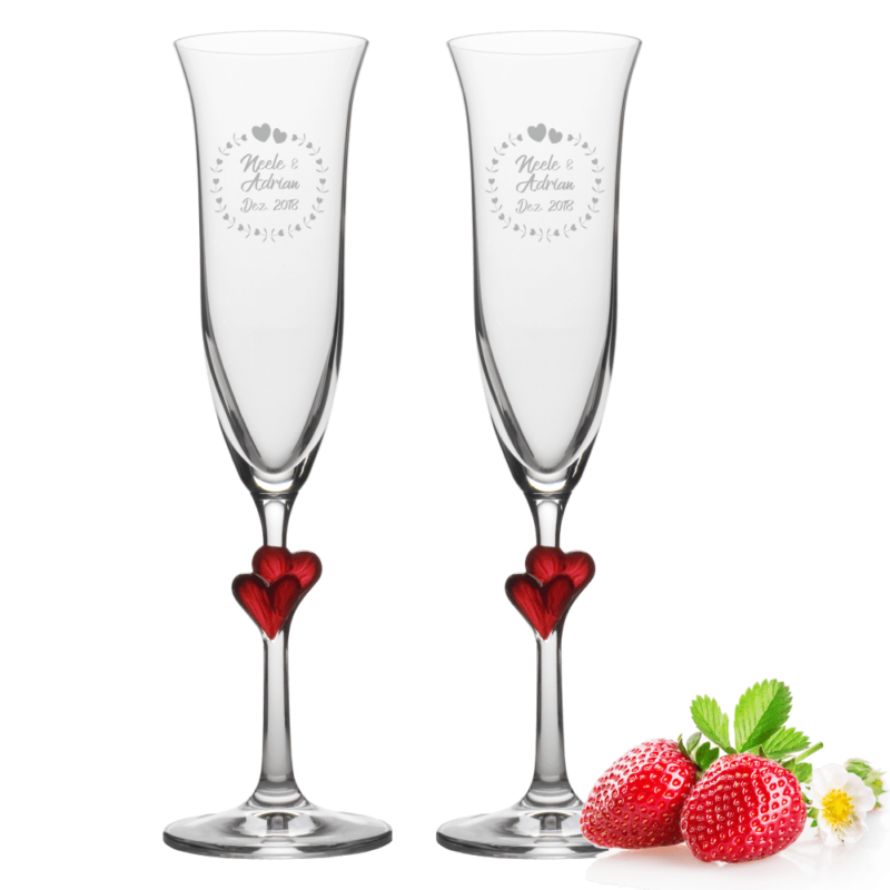 Bild von   personalisierte sektglaeser sepng | Individuelle 🎁 persönliche 🎁 personalisierte Geschenke bedruckt ▪ bestickt ▪ graviert