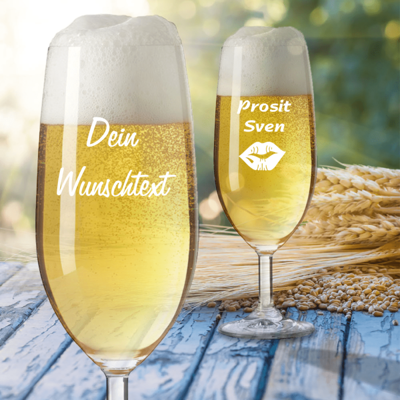 Bild von   bierglas leonardo mit gravurpng | Individuelle 🎁 persönliche 🎁 personalisierte Geschenke bedruckt ▪ bestickt ▪ graviert