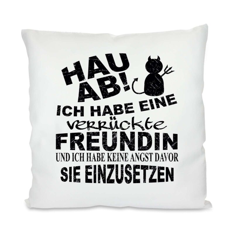 Bild von   kissen mit motiv modell haujpg | Individuelle 🎁 persönliche 🎁 personalisierte Geschenke bedruckt ▪ bestickt ▪ graviert