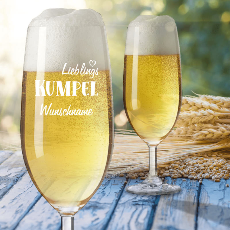 Bild von   bierglas mit gravur von leonarpng | Individuelle 🎁 persönliche 🎁 personalisierte Geschenke bedruckt ▪ bestickt ▪ graviert