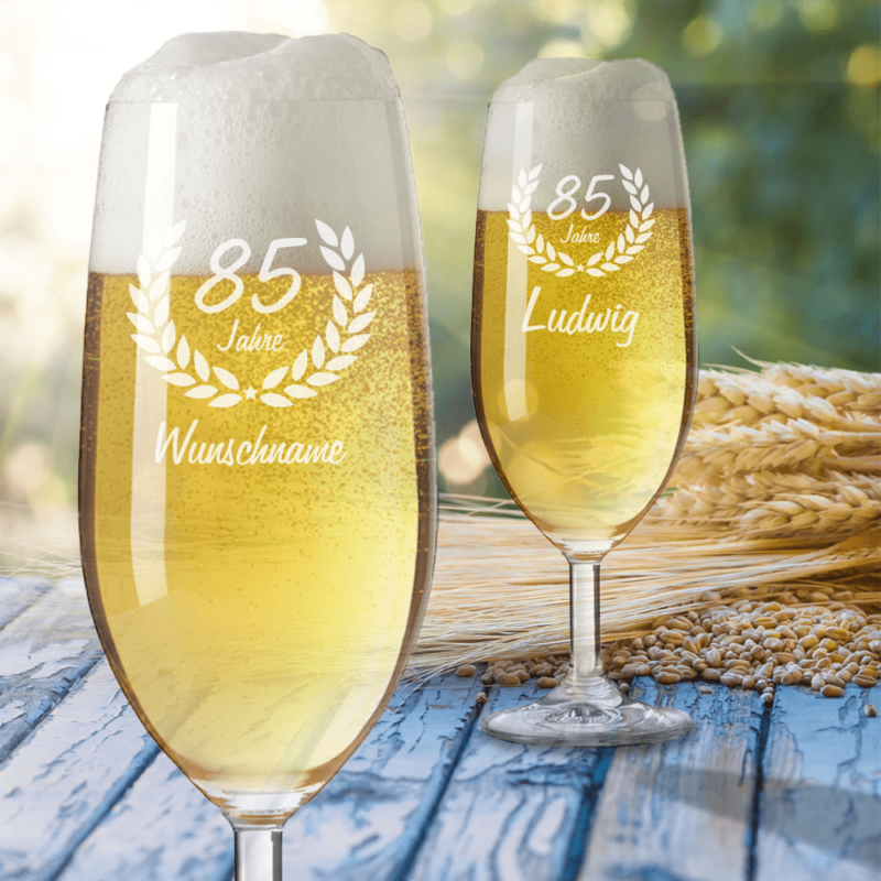 Bild von   personalisiertes bierglas zumpng | Individuelle 🎁 persönliche 🎁 personalisierte Geschenke bedruckt ▪ bestickt ▪ graviert