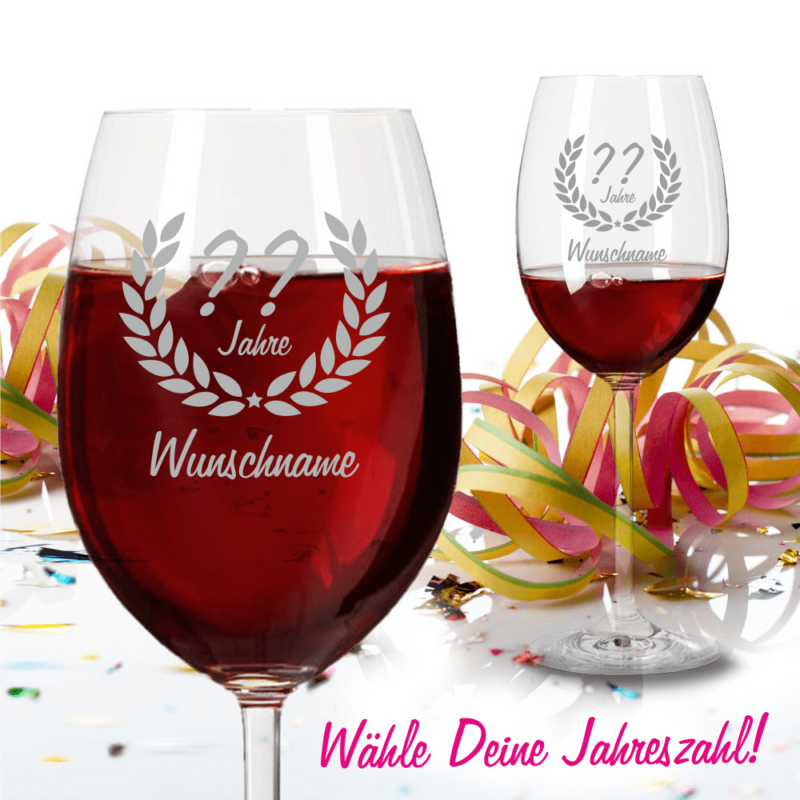 Bild von   rotweinglas von leonardo zum gpng | Individuelle 🎁 persönliche 🎁 personalisierte Geschenke bedruckt ▪ bestickt ▪ graviert