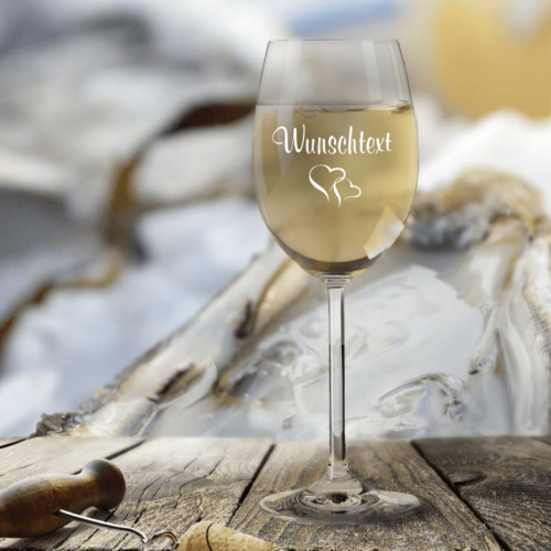 Weißweinglas von Leonardo mit Wunschgravur