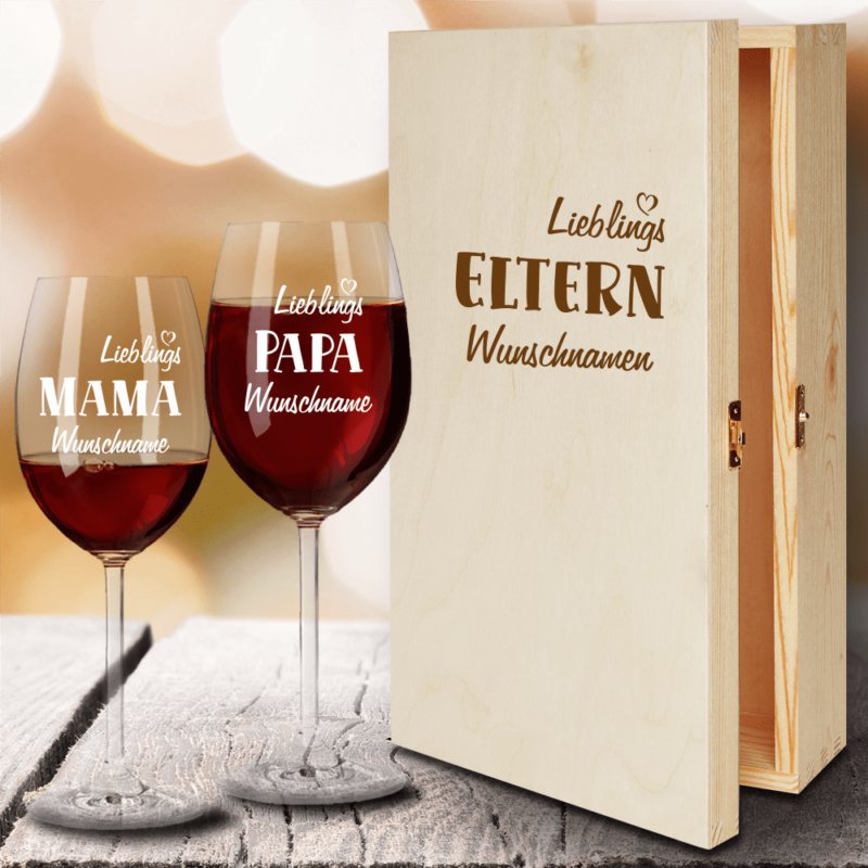 Bild von   geschenkbox rotweinglaeser vonpng | Individuelle 🎁 persönliche 🎁 personalisierte Geschenke bedruckt ▪ bestickt ▪ graviert